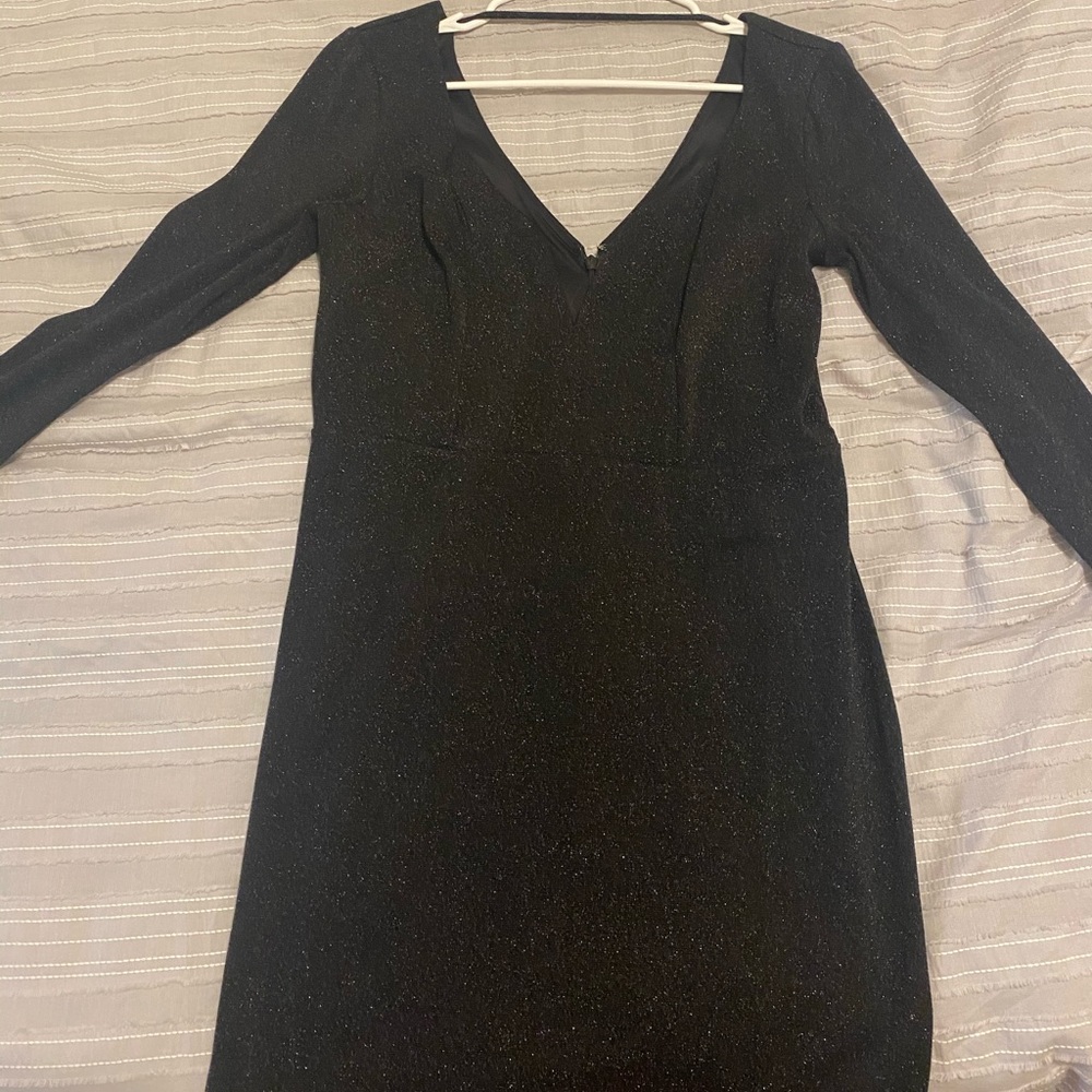 Black sparkly EXPRESS dress